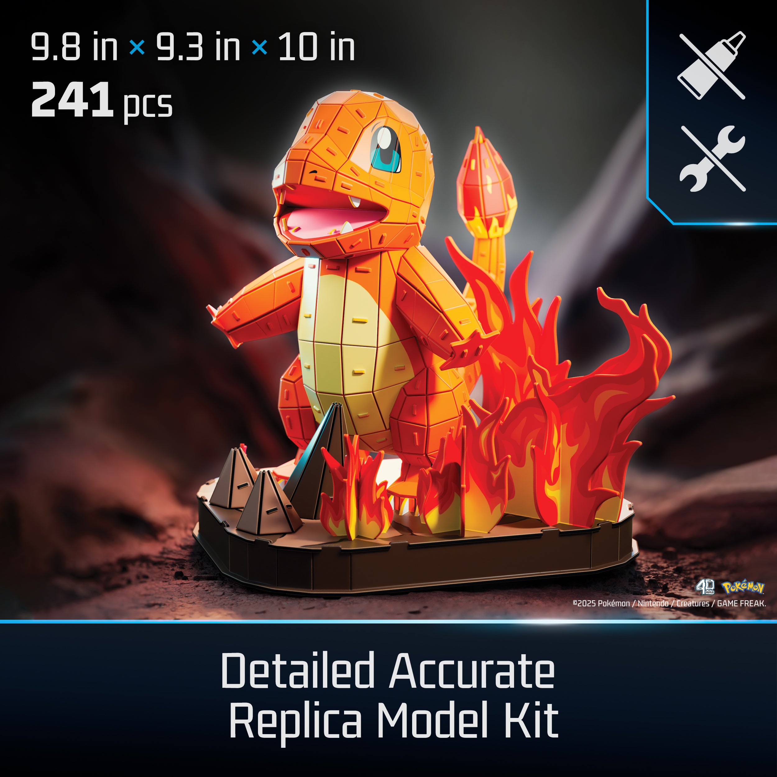 4D Build - Pokemon Charmander