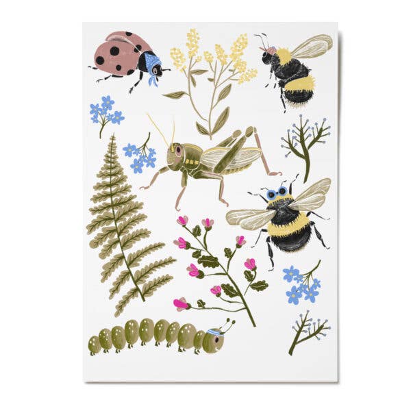 Temporary Bee Tattoos