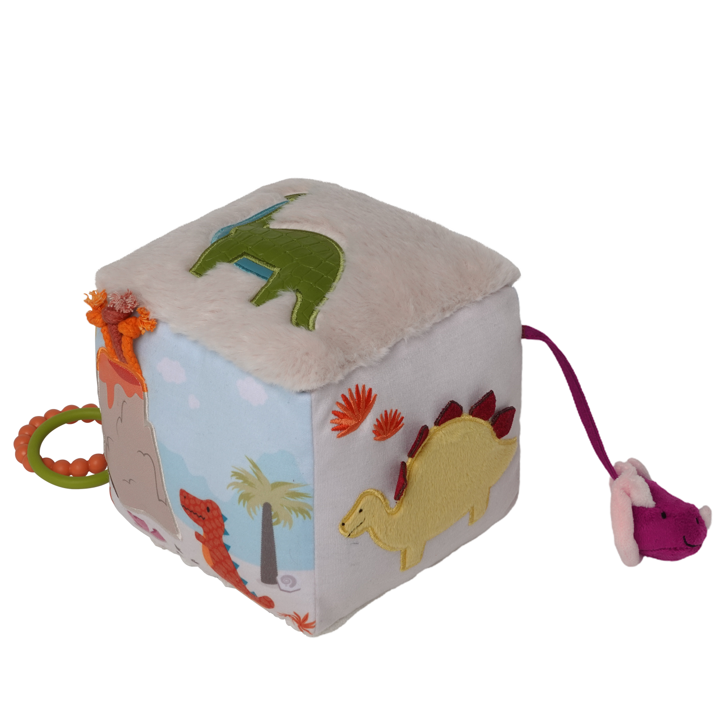 Soft Activity Cube - Dino - Sensory Toy