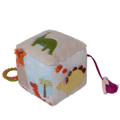 Soft Activity Cube - Dino - Sensory Toy
