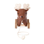 Pull Along Friends - Moose - Toy with Wheels