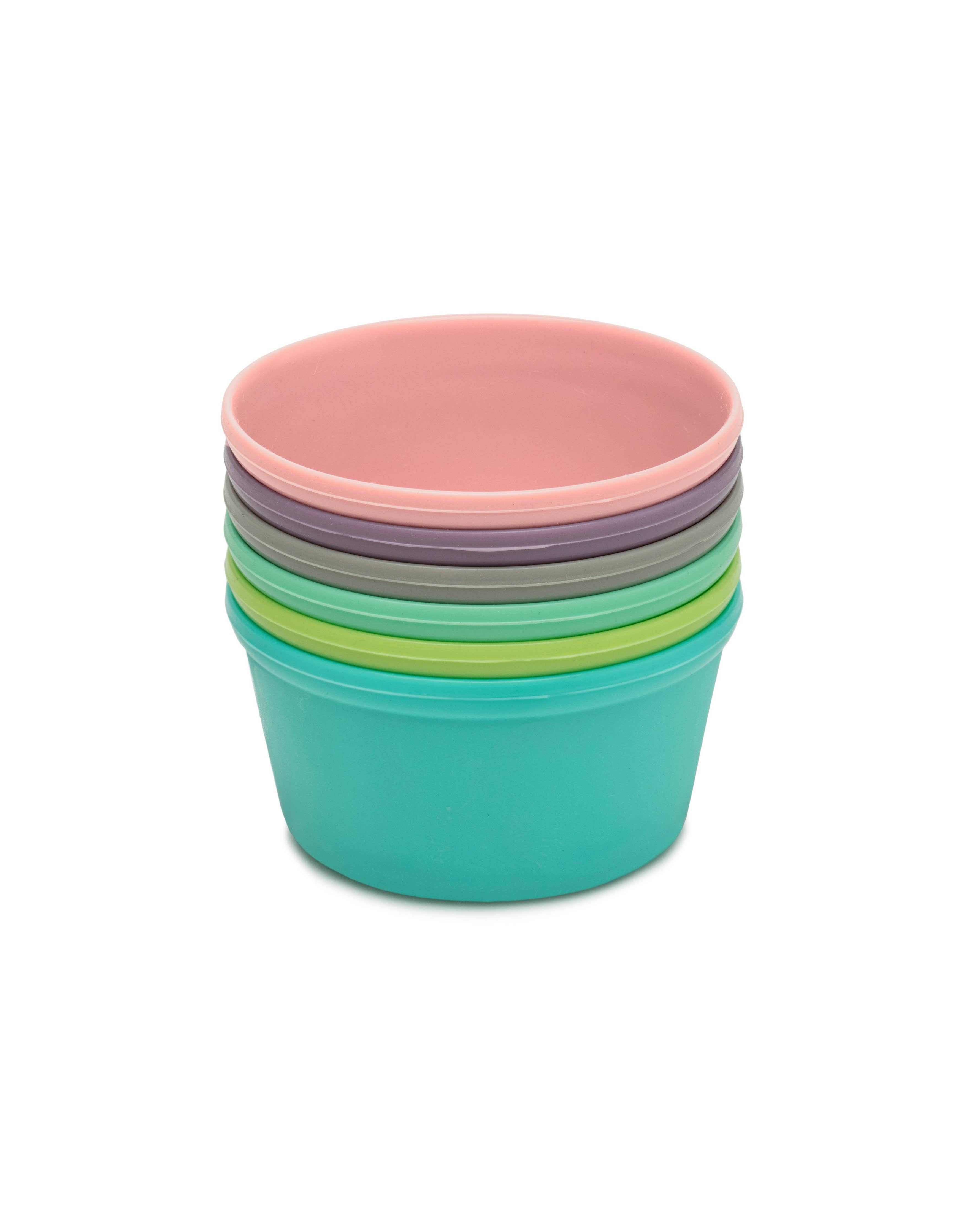 Rainbow Silicone Food Cups