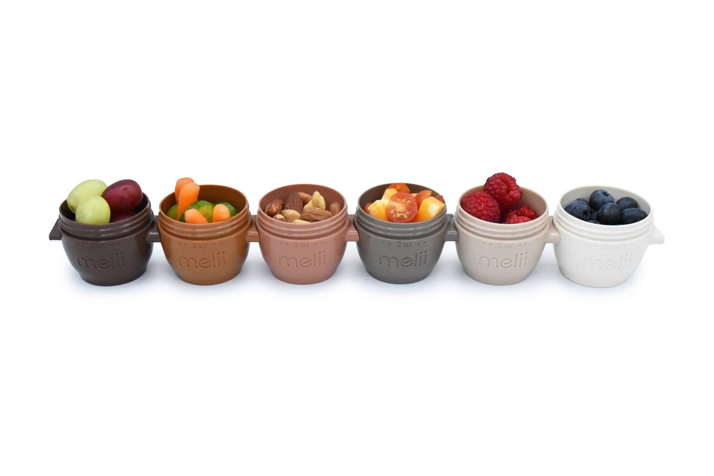 2oz Snap & Go Pods - 6 Freezer & Snack Containers
