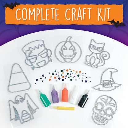 Halloween Easy Sparkle Window Art
