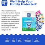 NATPAT BuzzPatch - Mosquito & Insect Repellent Stickers