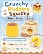 Crunchy Pudding Squishy
