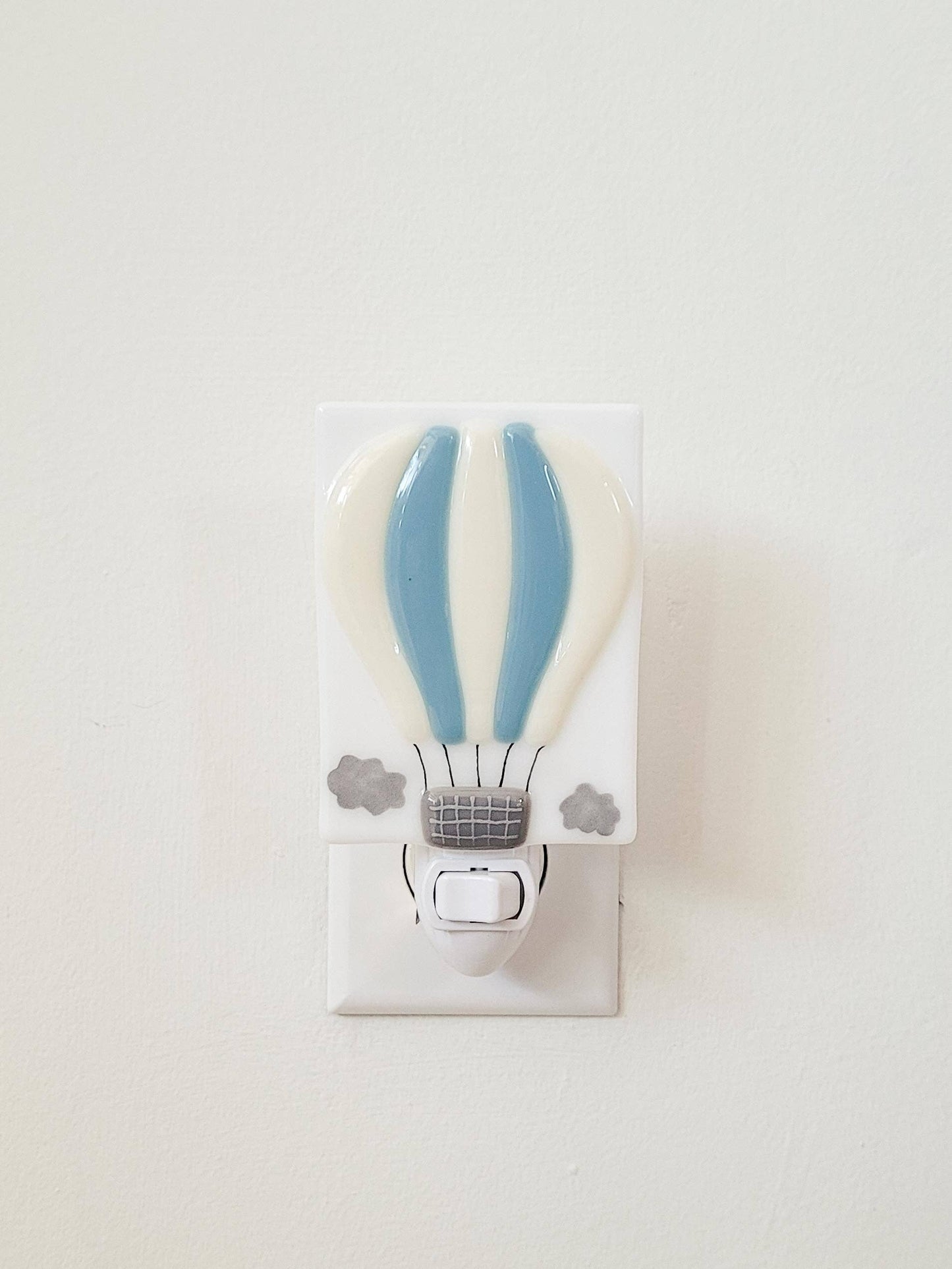 Night Light - Hot Air Balloon - Alpine Blue
