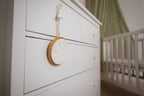 Wooden Medallion Keepsake|Baby Imprint Kit