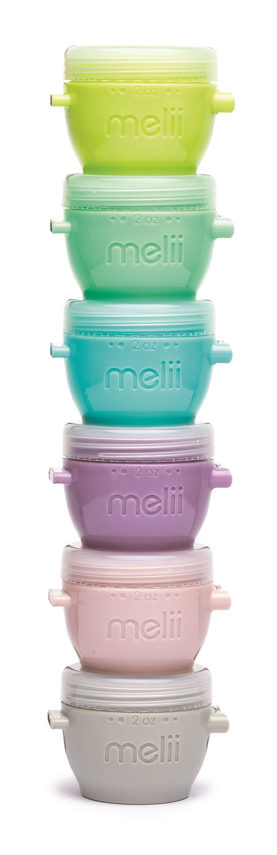 2oz Snap & Go Pods - 6 Freezer & Snack Containers