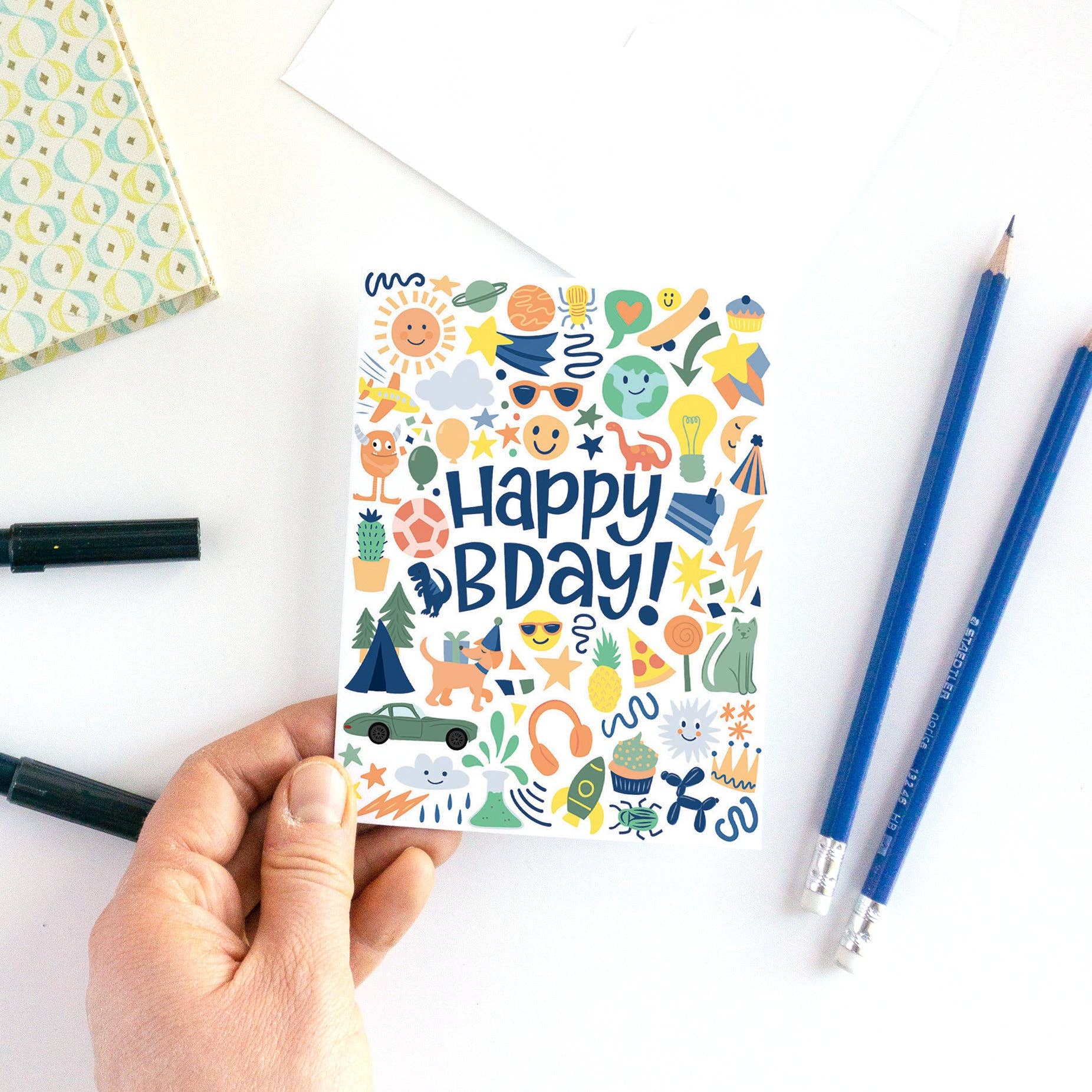 Eye Spy Birthday Card for Kids