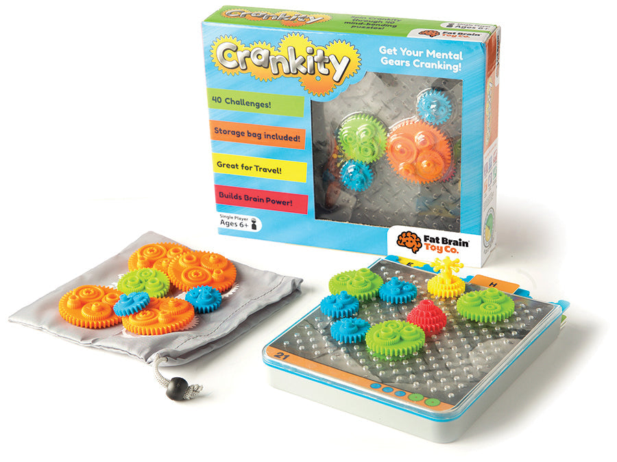 Crankity Gear Logic Brain Puzzle