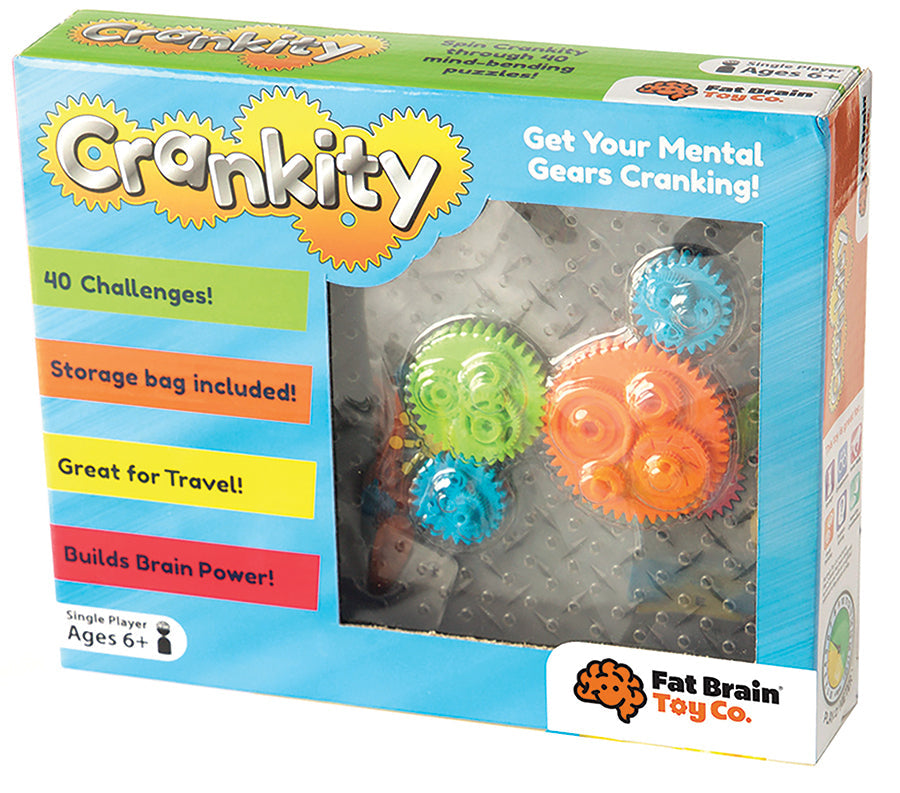 Crankity Gear Logic Brain Puzzle