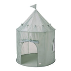 Kids Play Tent Castle with Recycled Fabric - Solid Colours