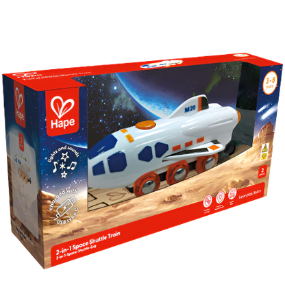 2-In-1 Space Shuttle Train