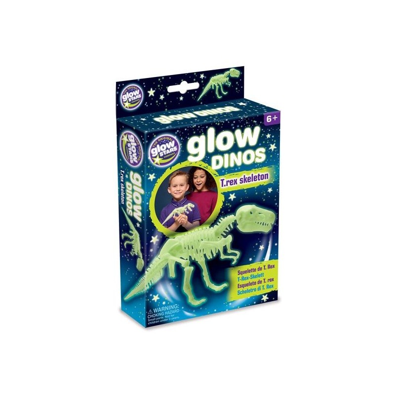 Glow Dinos T Rex Skeleton
