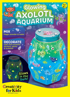 Glowing Axolotl Aquarium
