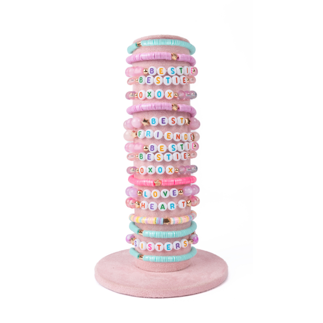 Pastel Concert Tour Bracelets 24pcs