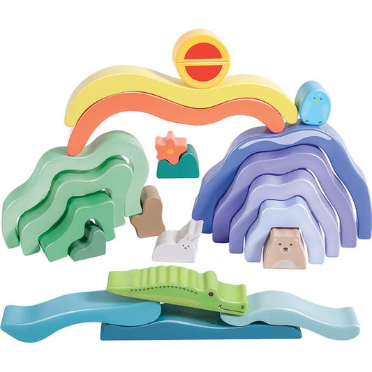 Nature Scene Stacking Blocks