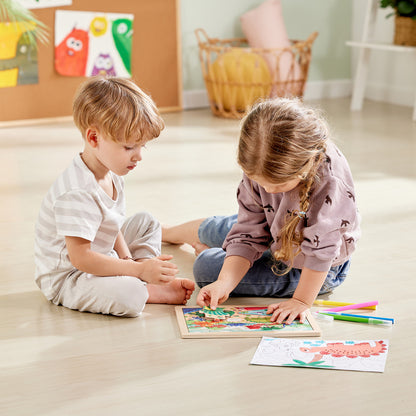 Dino Wooden Puzzle