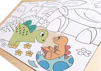 Dino Wooden Puzzle