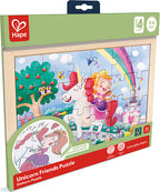 Unicorn Friends Wooden Puzzle