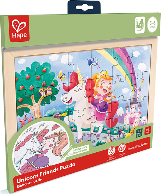 Unicorn Friends Wooden Puzzle
