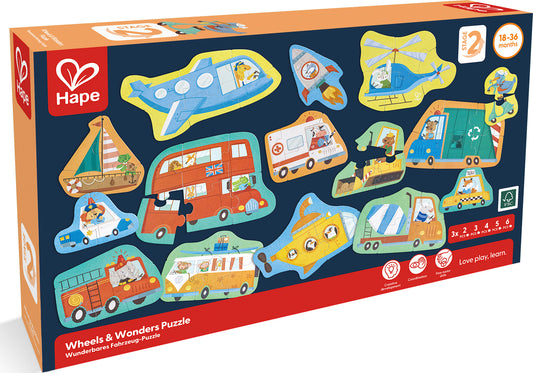 Wheels & Wonders Puzzle