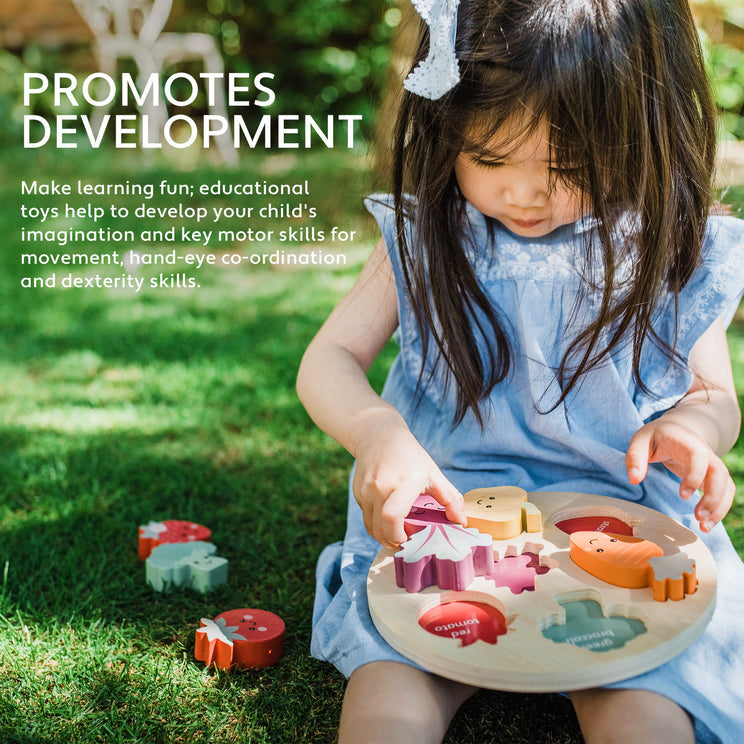 Happy Veggies Puzzle (FSCÂ®)