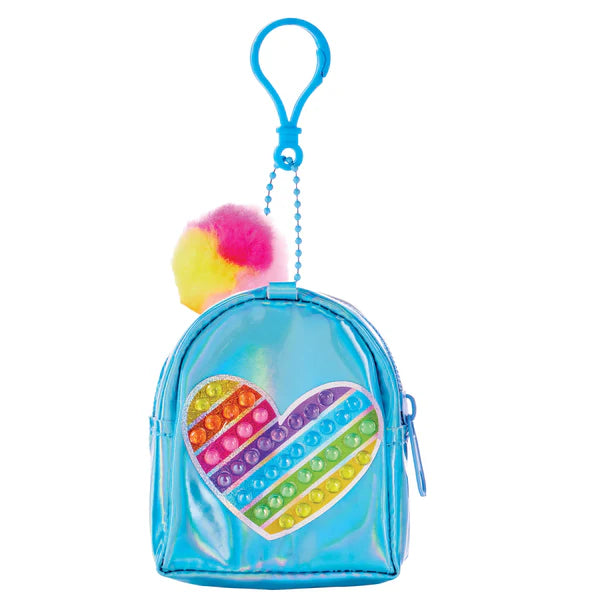 Bubble Gem Backpack Keychains Kit