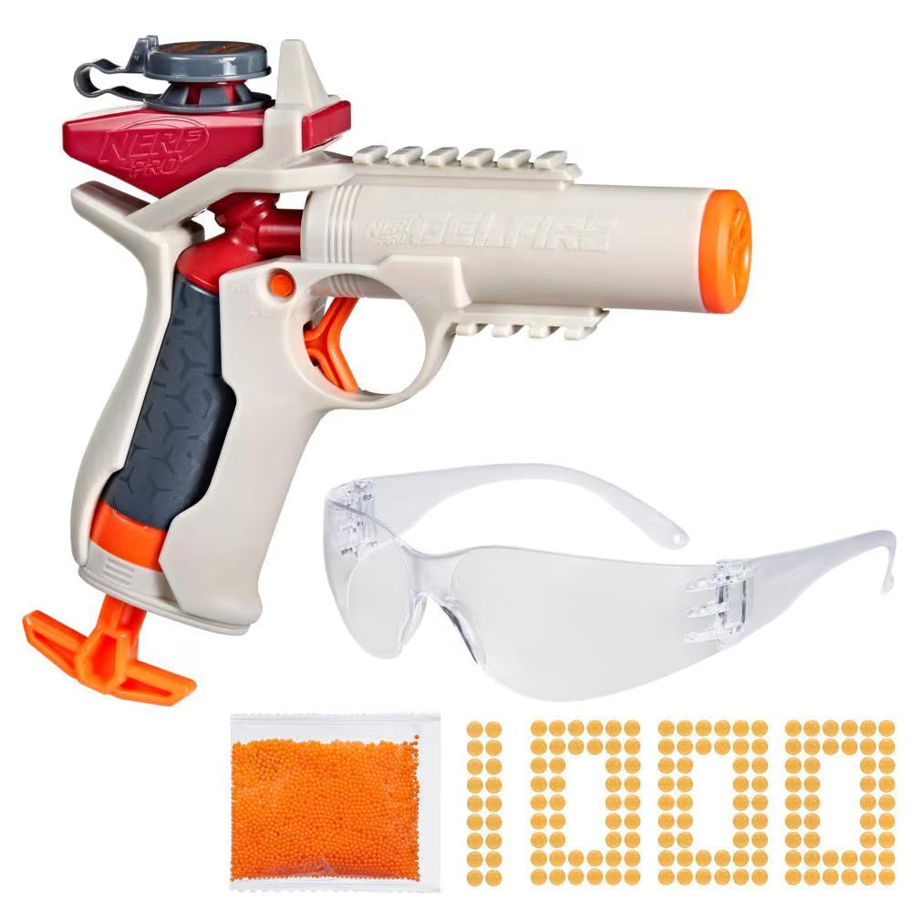 Nerf Pro Gelfire Ignitor Blaster, 1000 Gelfire Rounds