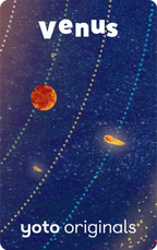 Yoto Card - The Solar System