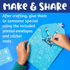 Holiday Beaded Snowflake Ornaments