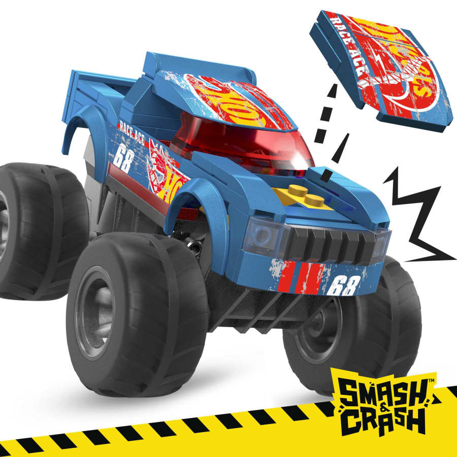 Mega Construx - Hot Wheels Smash n' Crash Race Ace MT Playset