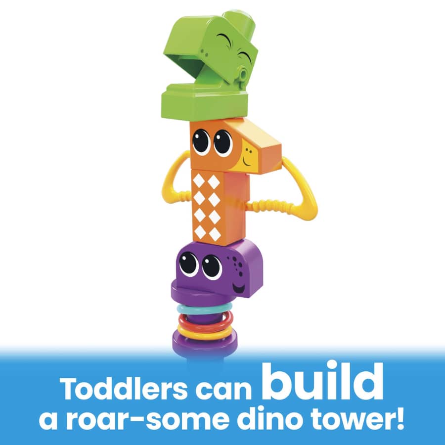 MEGA Bloks Squeak 'n Chomp Dinos
