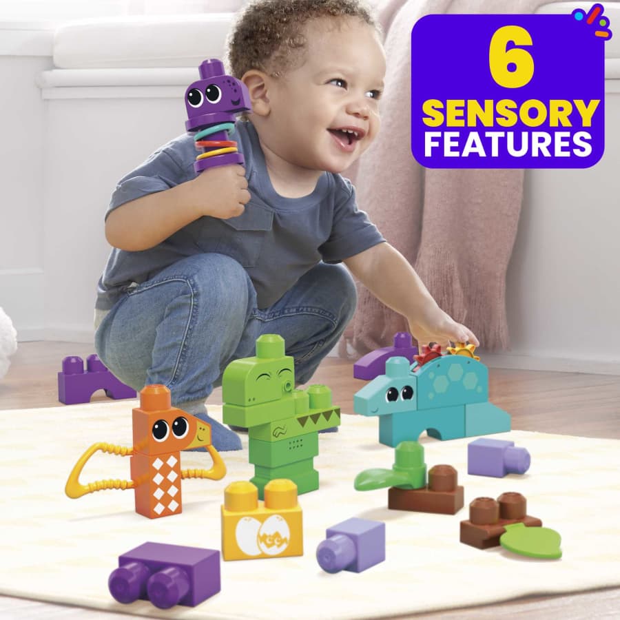 MEGA Bloks Squeak 'n Chomp Dinos
