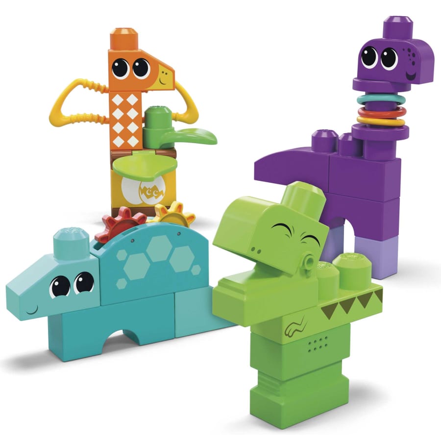 MEGA Bloks Squeak 'n Chomp Dinos
