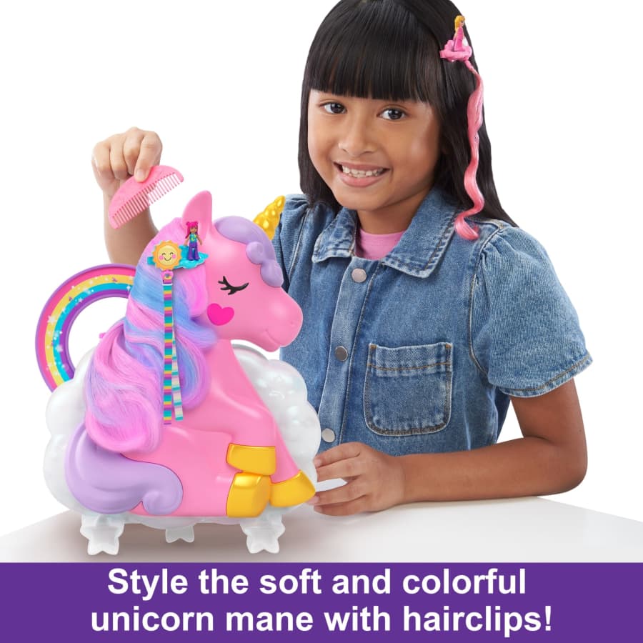 Polly Pocket - Rainbow Unicorn Salon