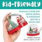 Holiday Make Your Own Snow Globes