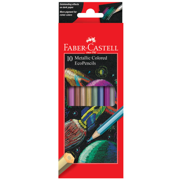 Metallic Colored EcoPencils (10 piece)