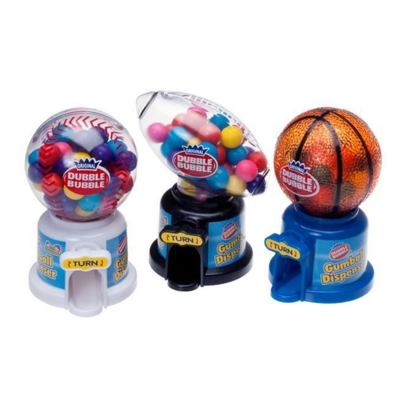Dubble Bubble Mini Gumball Machine Sports