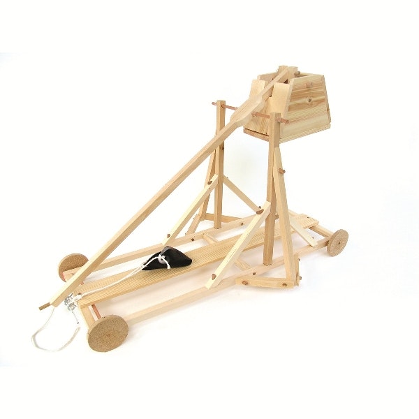Pathfinders Leonardo da Vinci Trebuchet wooden kit