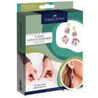 Pressed Floral Acrylic Earrings