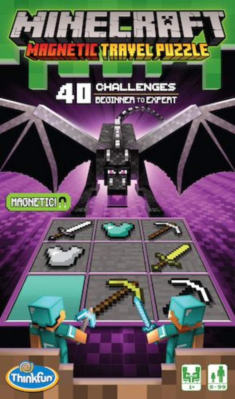 Minecraft Magnetic Travel Puzzle