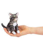 Mini Cat, Tabby Finger Puppet