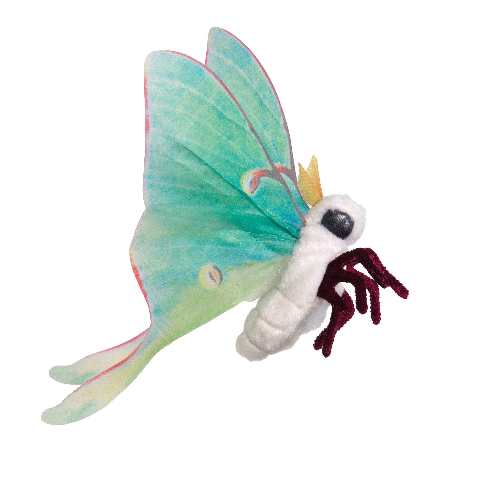 Mini Luna Moth Finger Puppet
