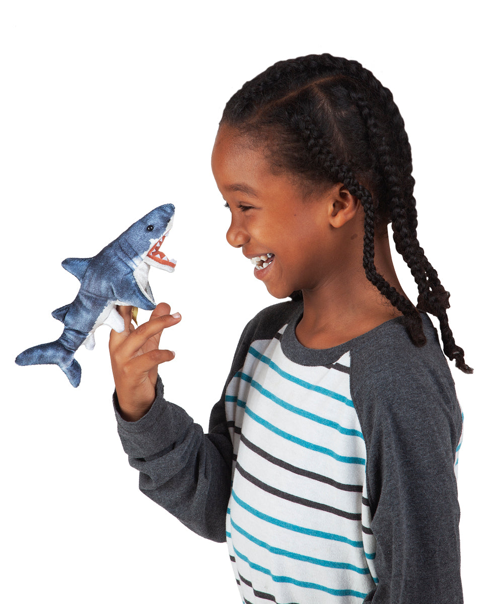 Mini Shark Finger Puppet
