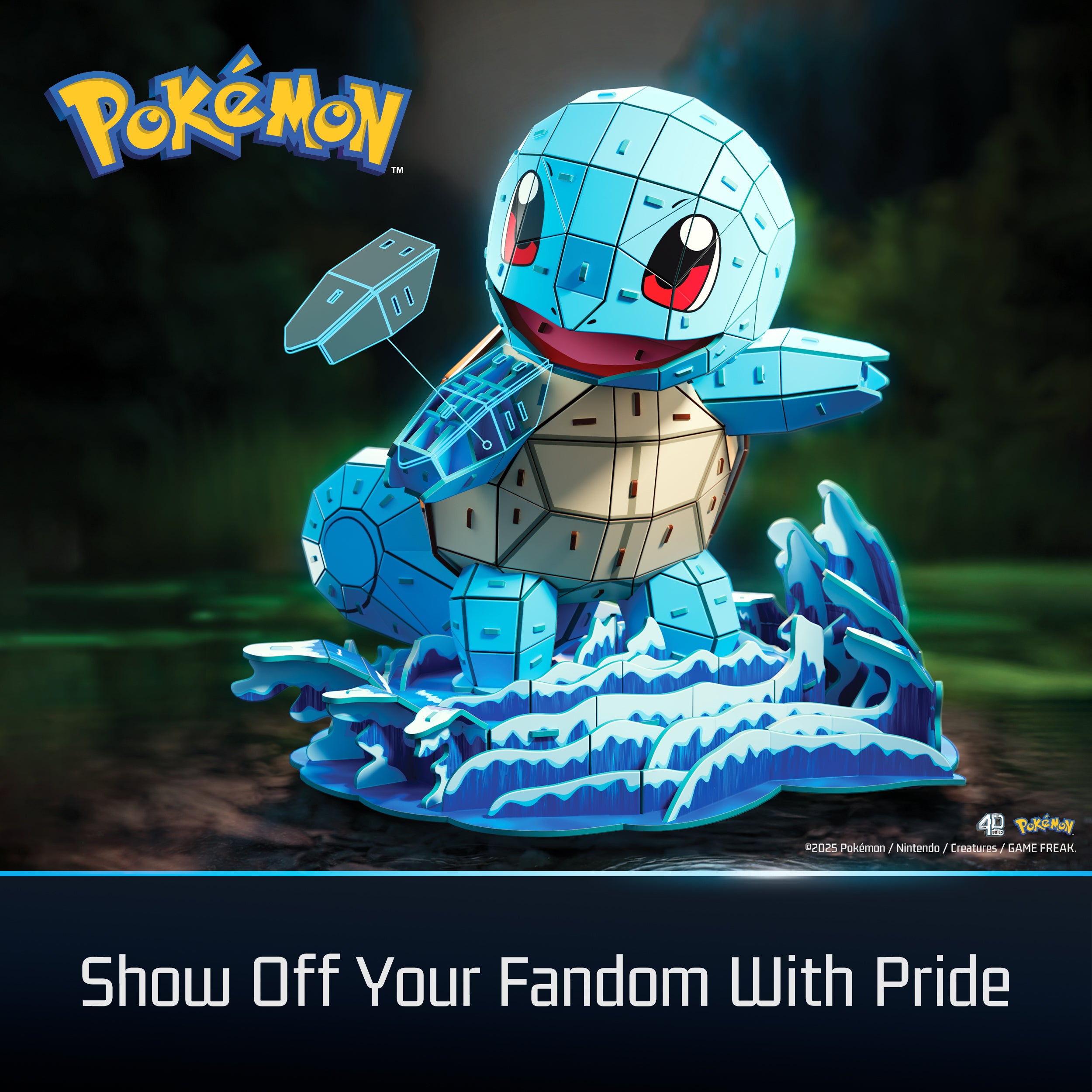 4D Build - Pokemon Squirtle