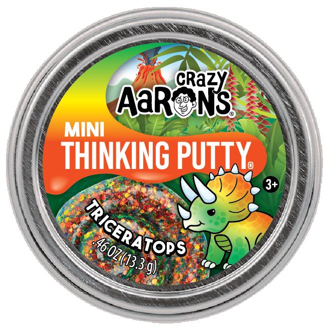 2" Mini Thinking Putty - Triceratops 