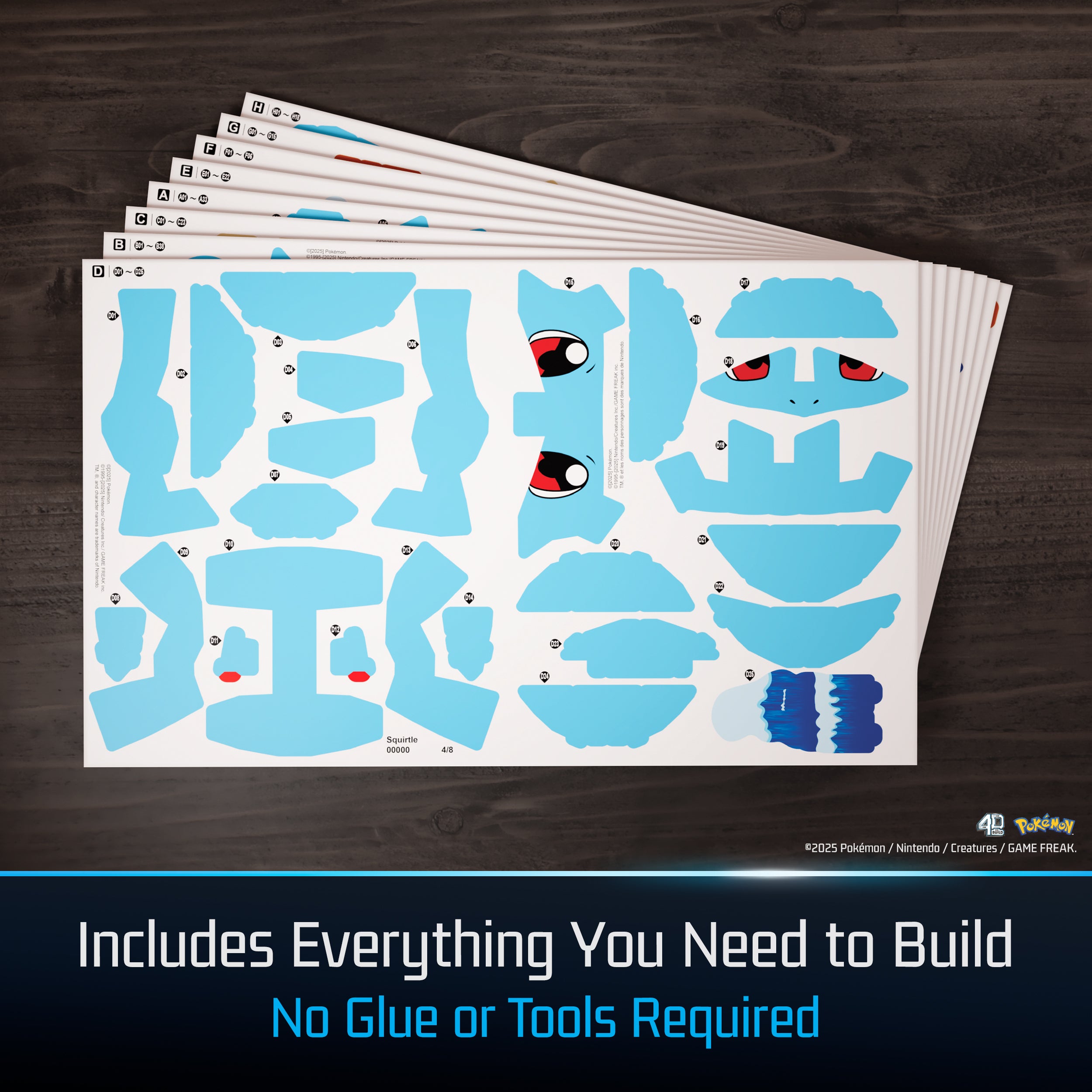 4D Build - Pokemon Squirtle