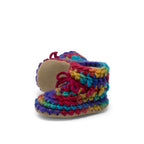 Rainbow - Baby Wool Slippers